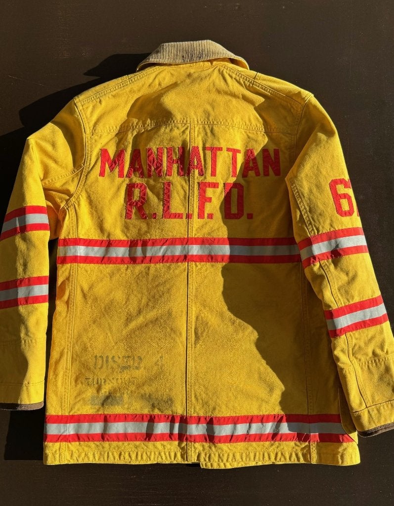 RALPH LAUREN FIREMAN JACKET - maat S, M, Ophalen of Verzenden, Zo goed als nieuw, Maat 48/50 (M), Ralph Lauren