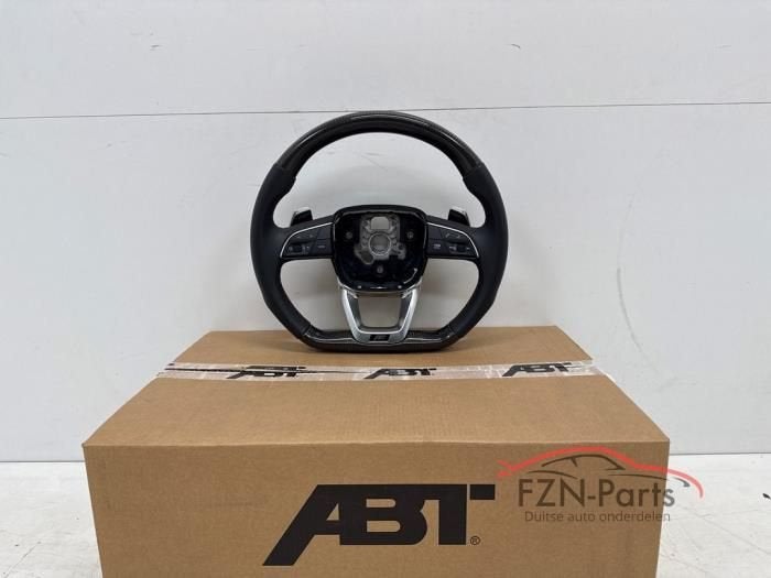 Audi RSQ8 SQ8 Q8 4M ABT Stuur Stuurwiel plat Carbon leer MF+, Ophalen of Verzenden, Gebruikt
