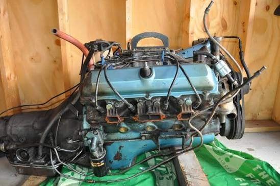 Gezocht: Oldsmobile 403 motor, Ophalen, Gebruikt, Oldtimer onderdelen
