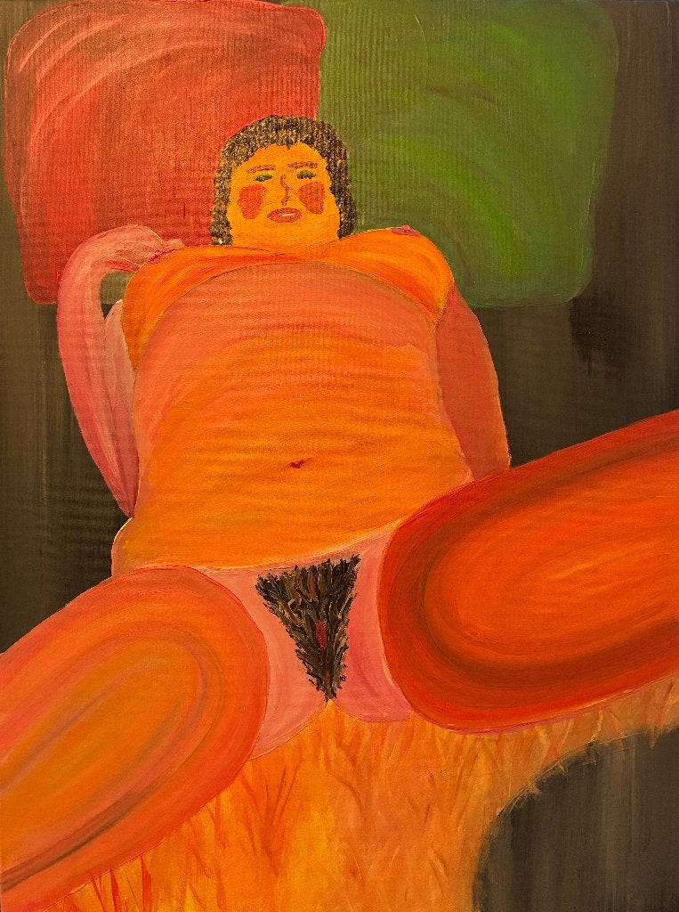 Peinture sur toile nu érotique tableau cadre schilderij, Enlèvement ou Envoi