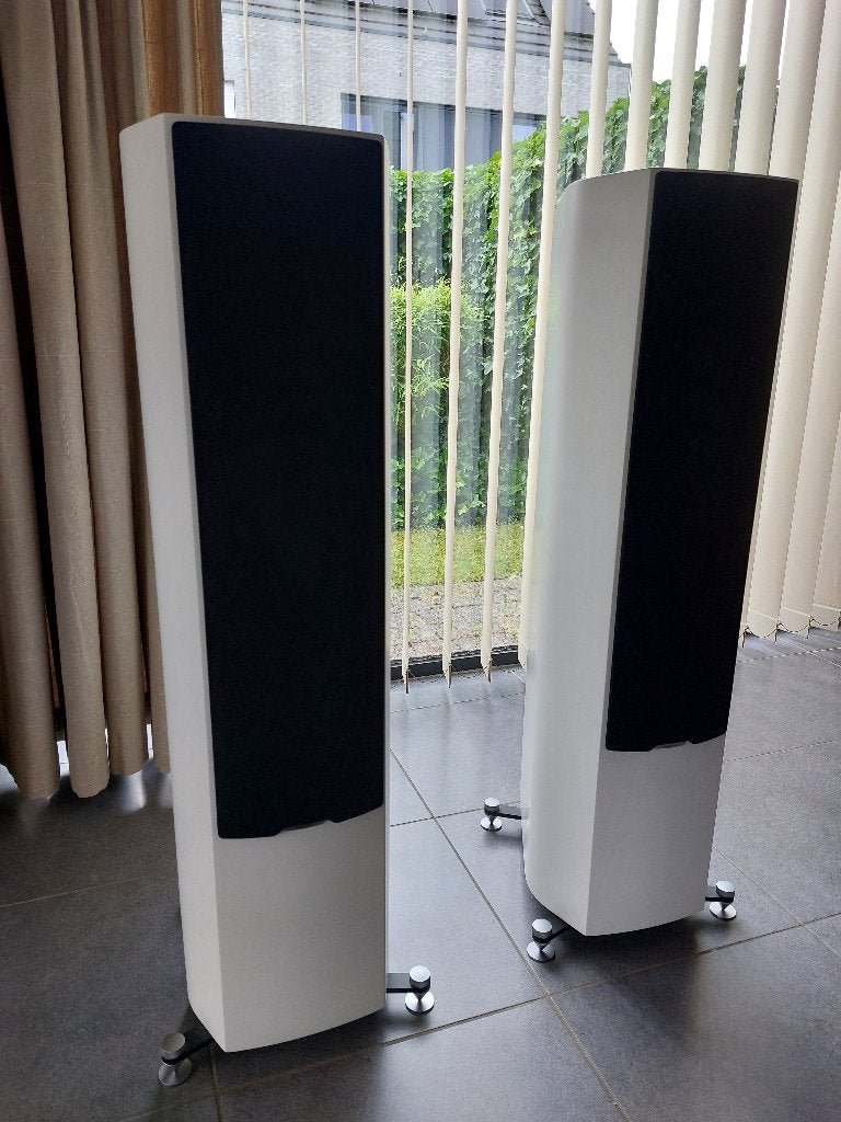 Sonus Faber Sonetto 5, Audio, Tv en Foto, Luidsprekerboxen, Zo goed als nieuw, 120 watt of meer, Front, Rear of Stereo speakers