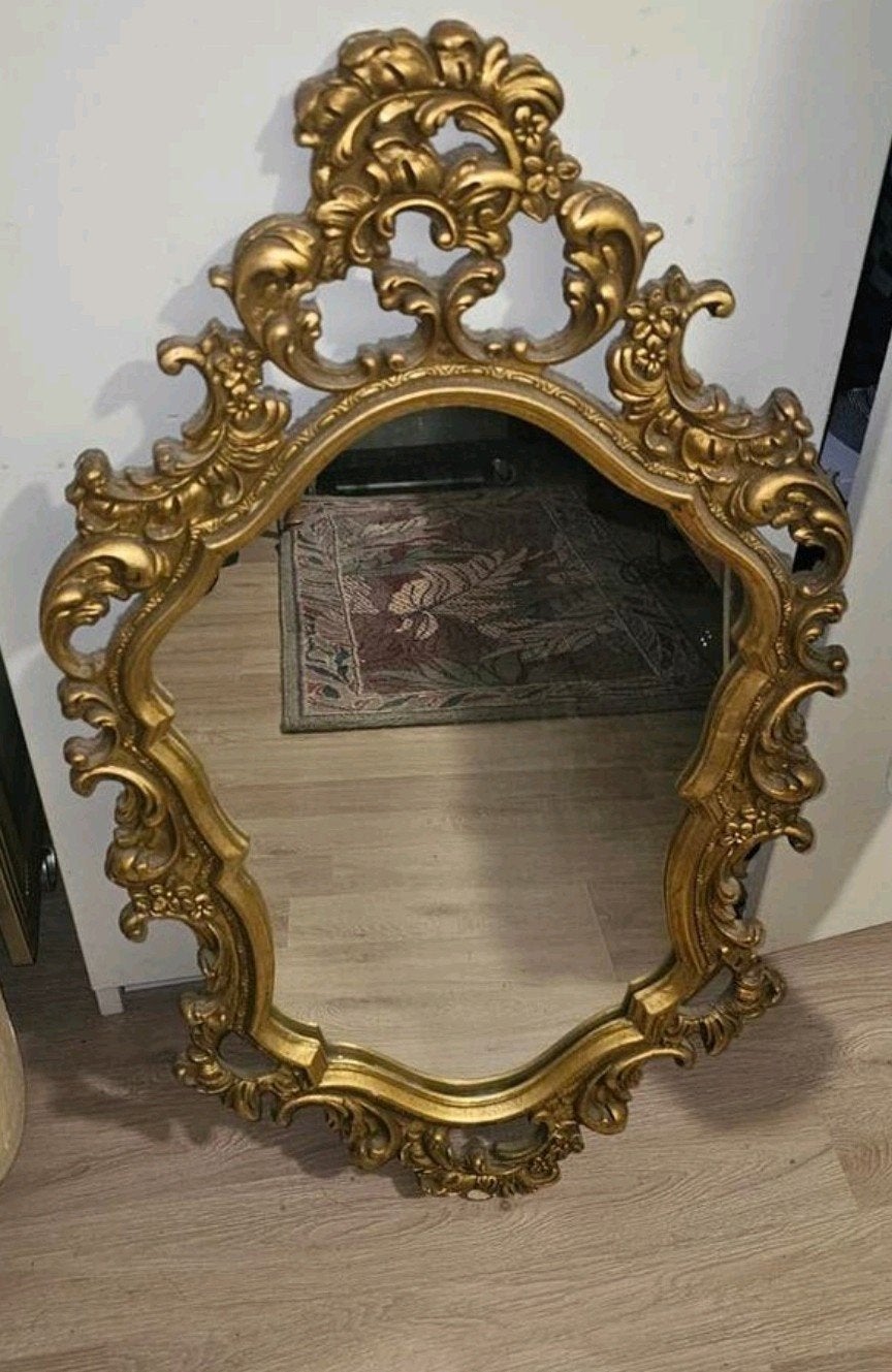 Mitoir style baroque Miroir 81,5x47  vintage 81,5x47