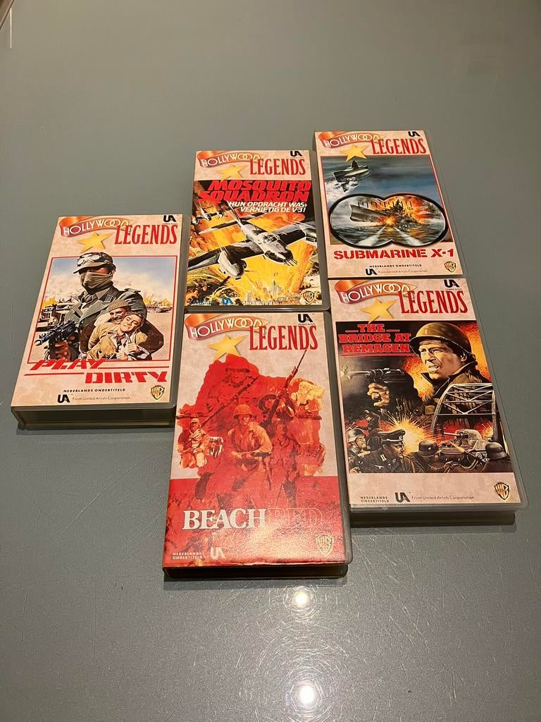 VHS 5 x War Classics (total 5 euros), Enlèvement ou Envoi