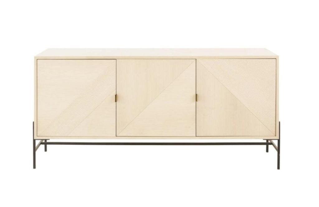 Maisons du Monde dressoir/buffetkast – uitstekende staat, Ophalen, 150 tot 200 cm, Zo goed als nieuw, Metaal