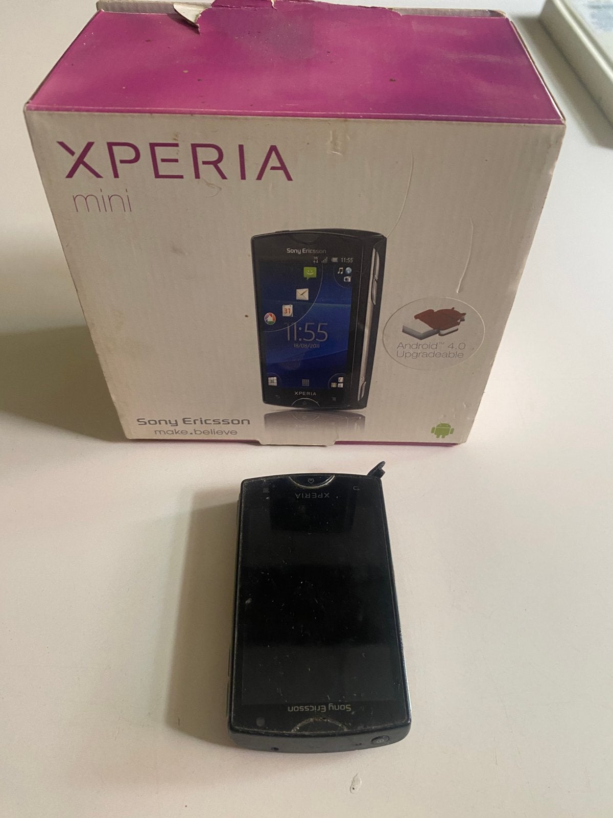 Sony experia vinyage smartphone, Telecommunicatie, Ophalen, Gebruikt