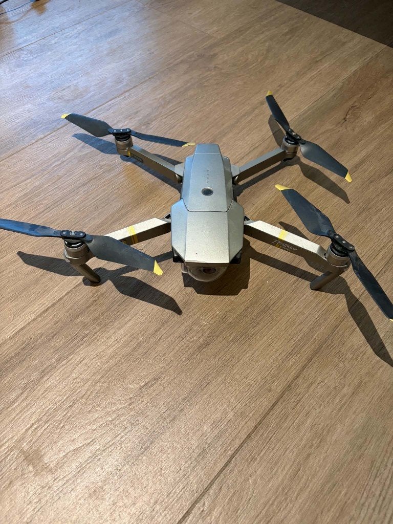 DJI Mavic Pro Platinum Fly More combo, Gebruikt, Cameradrone, Return to Home, 15 tot 30 minuten