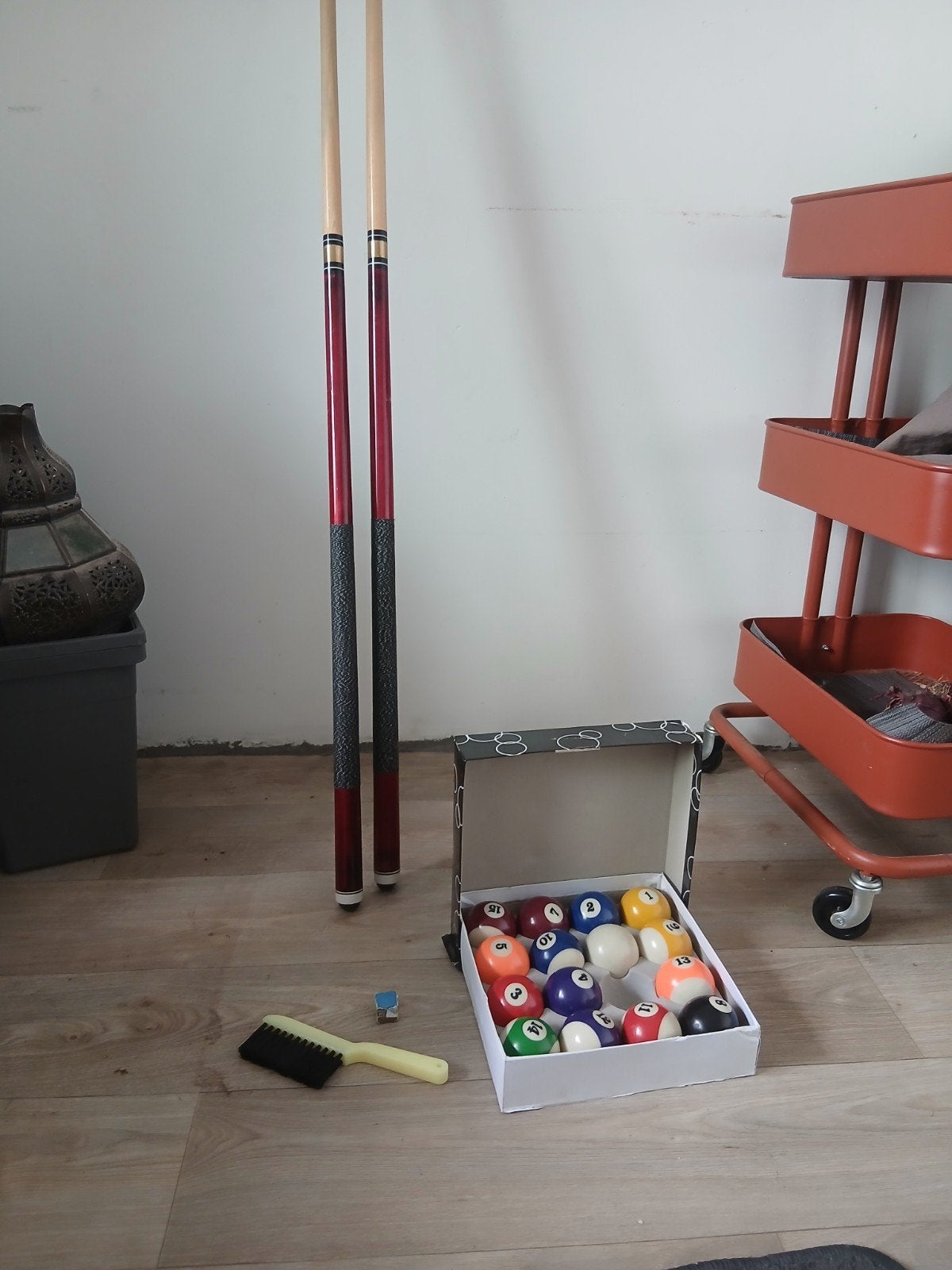 accessoire billard, Enlèvement