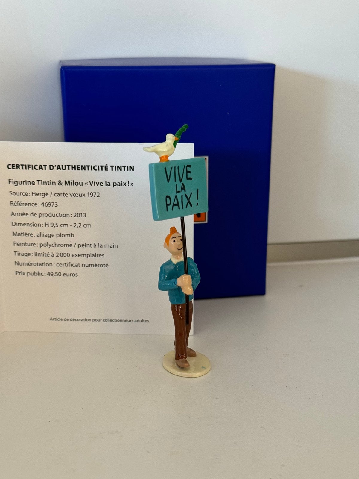 Tintin « cartes de voeux » pixi, Enlèvement ou Envoi, Comme neuf