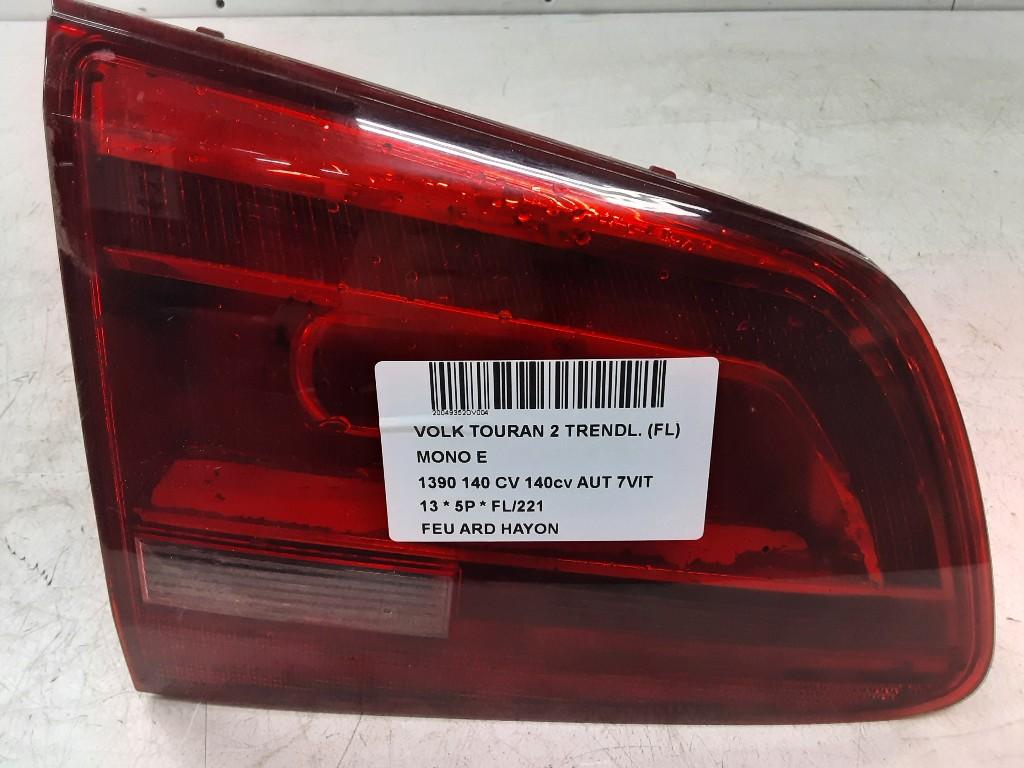 ACHTERLICHT RECHTS ACHTERKLEP Volkswagen Touran (1T3), Auto-onderdelen, Gebruikt, Volkswagen, Mevr. I. Hauben, Rue de l'Espoir 34 34
4030  GRIVEGNÉE, BE