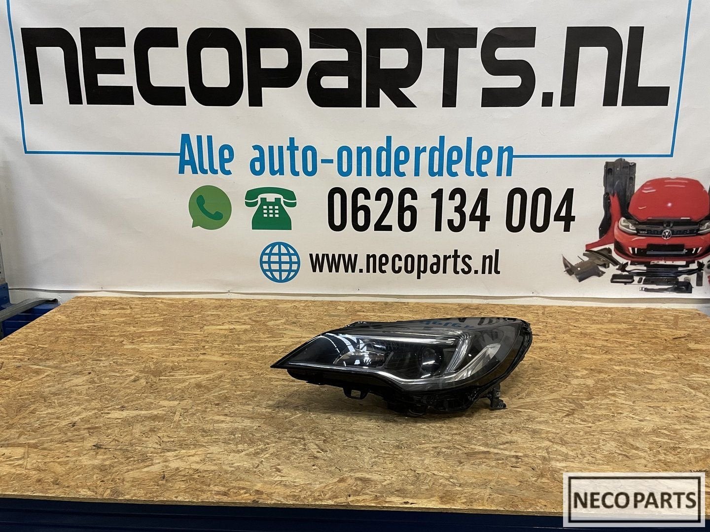 OPEL ASTRA K LED KOPLAMP LINKS ORIGINEEL 39111145, Gebruikt, -, -, Opel