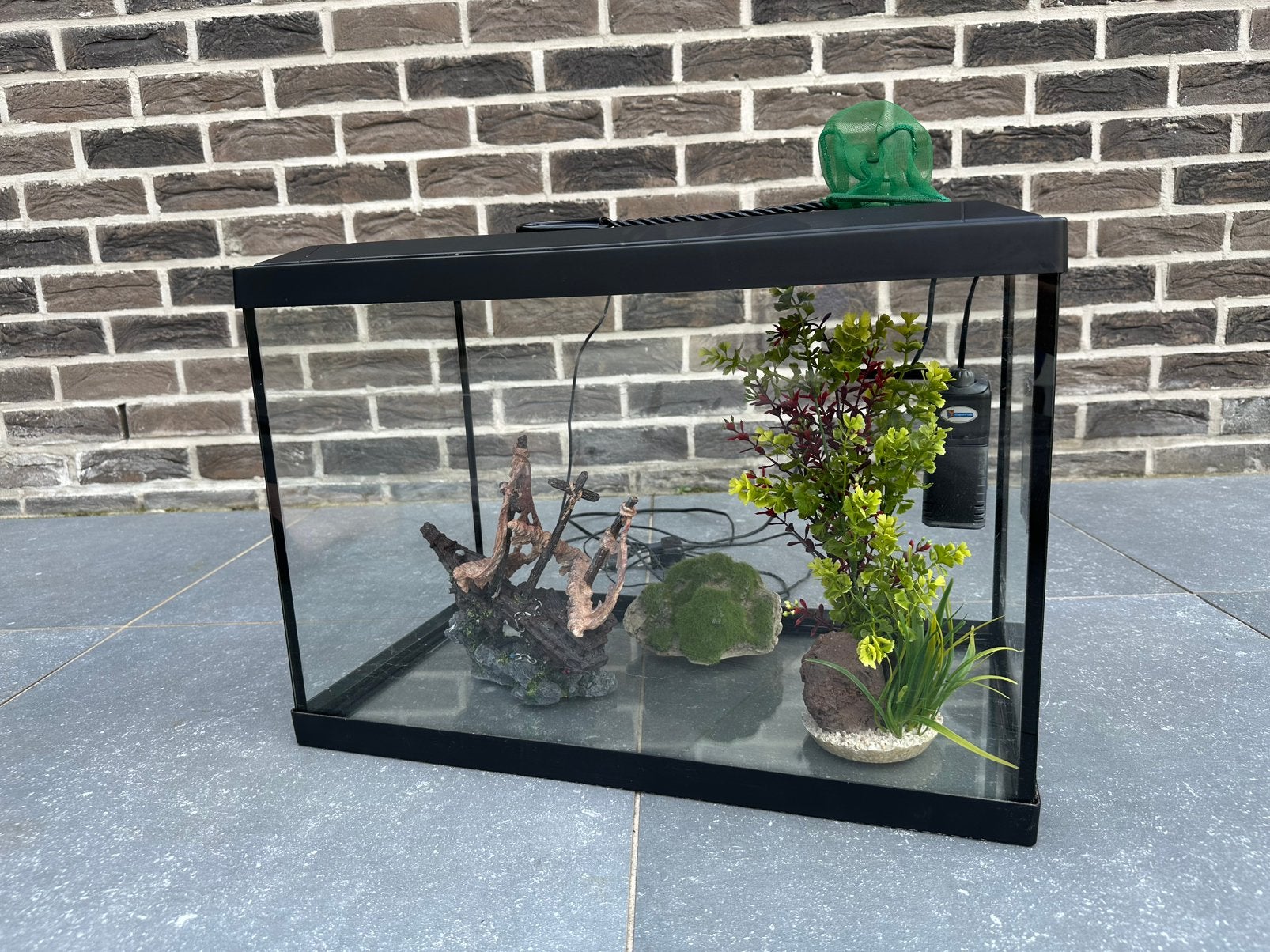 Aquarium te koop – schoon en weinig gebruikt 50 Liter, Tuin en Terras, Ophalen, Zo goed als nieuw