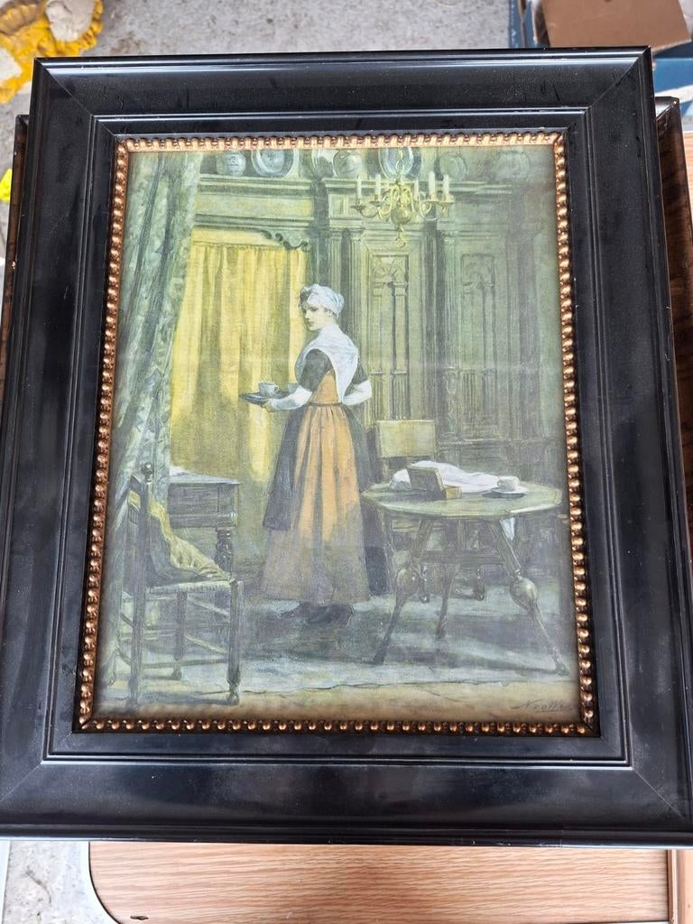 Een litho van N.v.o Waay, Enlèvement
