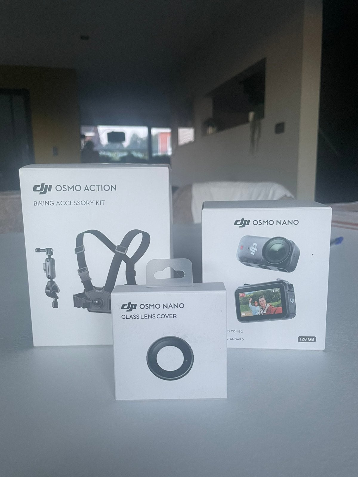 DJI Osmo Nano 128GB + extra accessoires, TV, Hi-fi & Vidéo, Caméras action, Comme neuf, Enlèvement