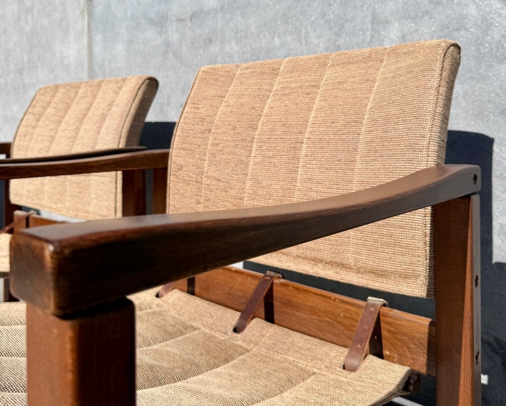 Set van 2 vintage IKEA Diana fauteuils Karin Mobring 70s, Moins de 75 cm, Enlèvement, Utilisé, 50 à 75 cm