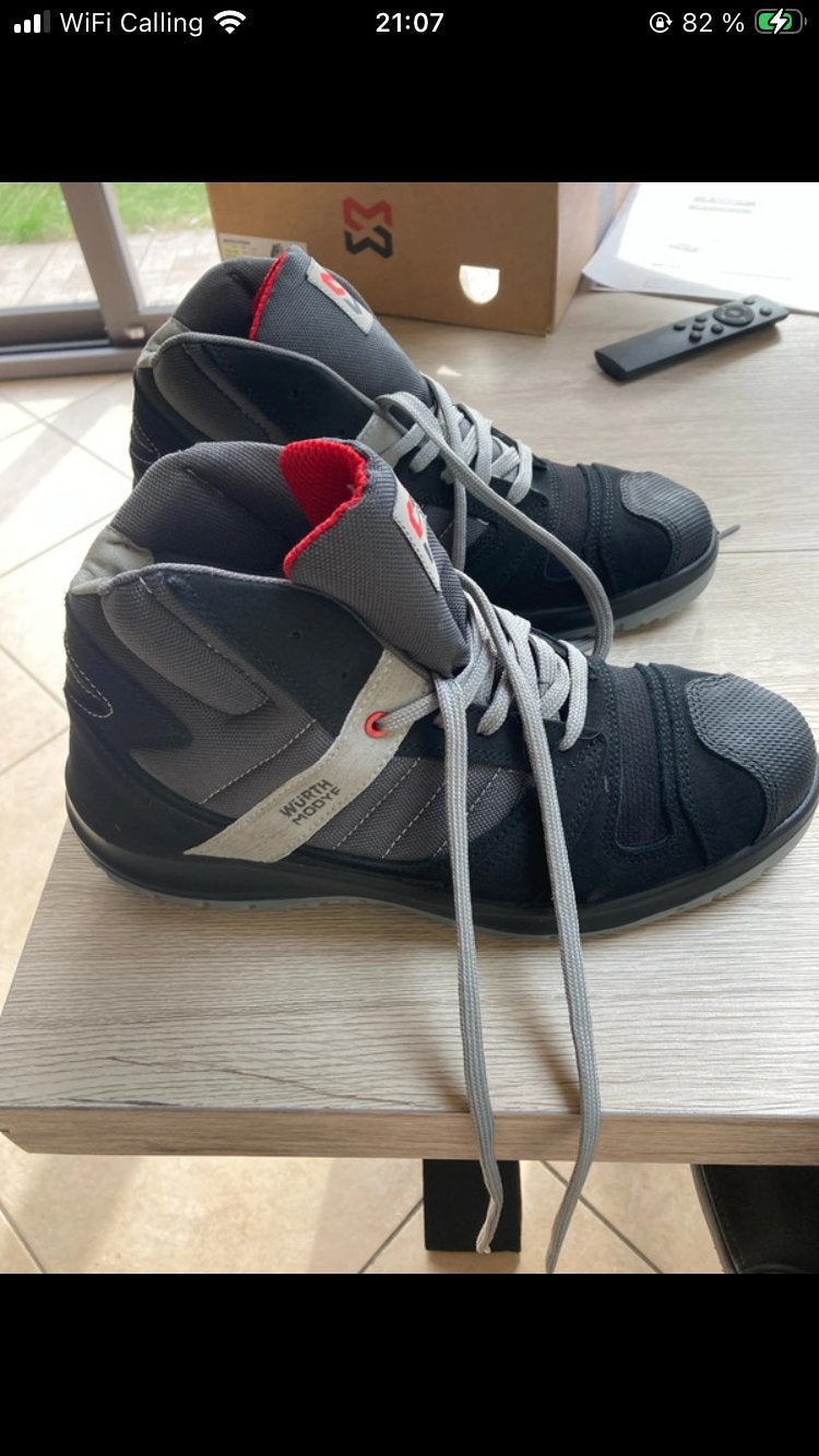 Chaussures de sécurité Wurth taille 44, Doe-het-zelf en Bouw, Veiligheidskleding, Ophalen of Verzenden, Nieuw