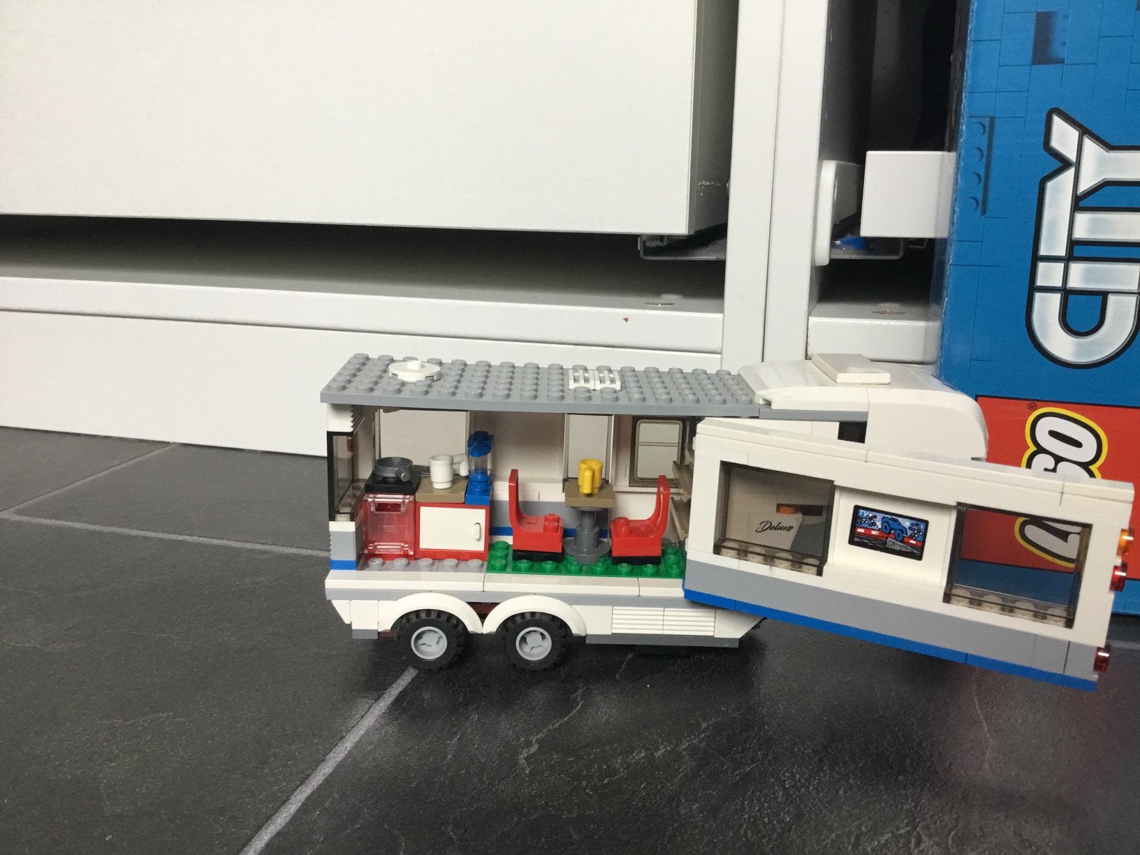 LEGO CITY caravan, Ophalen, Lego, Inclusief instructies, Complete set