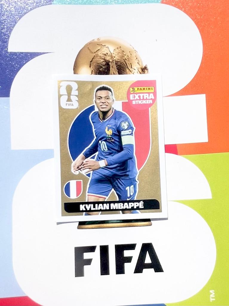 Goude extra Mbappe panini sticker, Verzamelen, Stickers, Ophalen of Verzenden, Nieuw