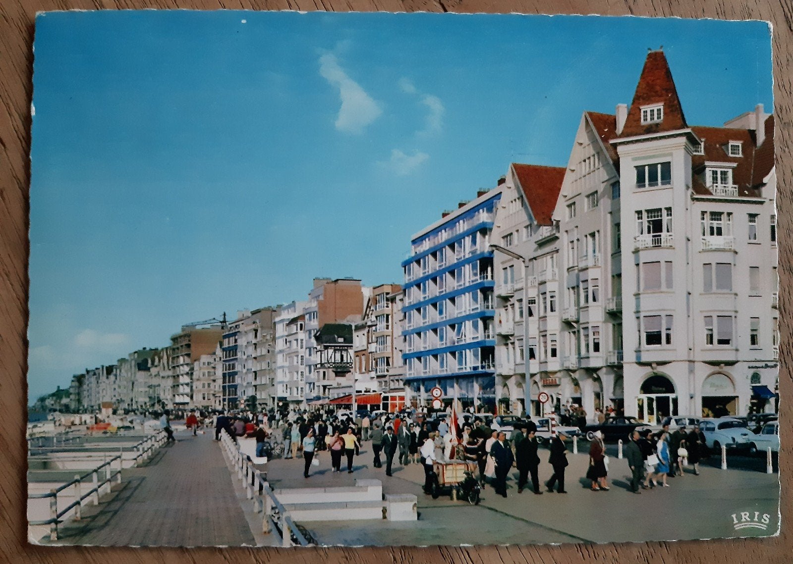 carte ancienne KNOKKE ZOUTE LA DIGUE ZEEDIJK, Collections, Enlèvement ou Envoi
