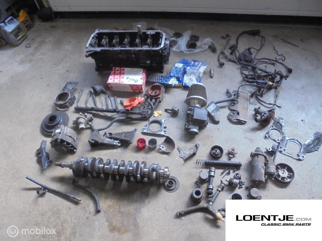 Motorblok BMW e30 m20b25 onderblok met toebehoren 325i m20, Enlèvement ou Envoi, Utilisé, BMW