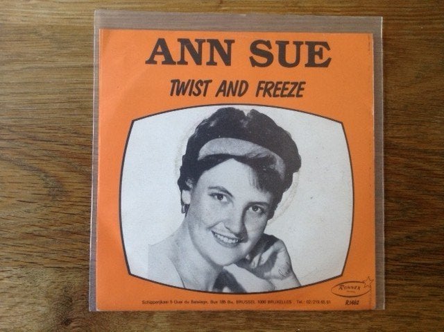 single ann sue / ronn clay, Enlèvement ou Envoi, Rock et Metal, Housse de protection extérieure, 7 inch