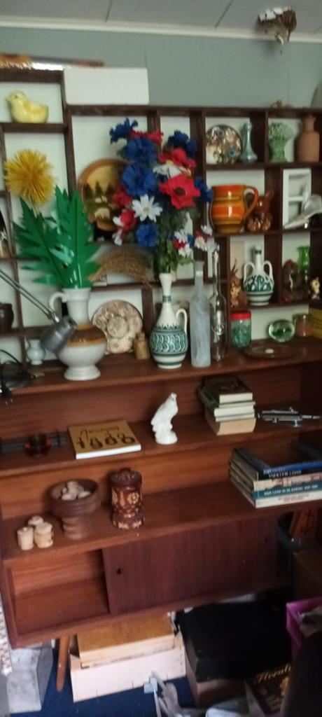 Retro boekenkast, Antiek en Kunst, Ophalen