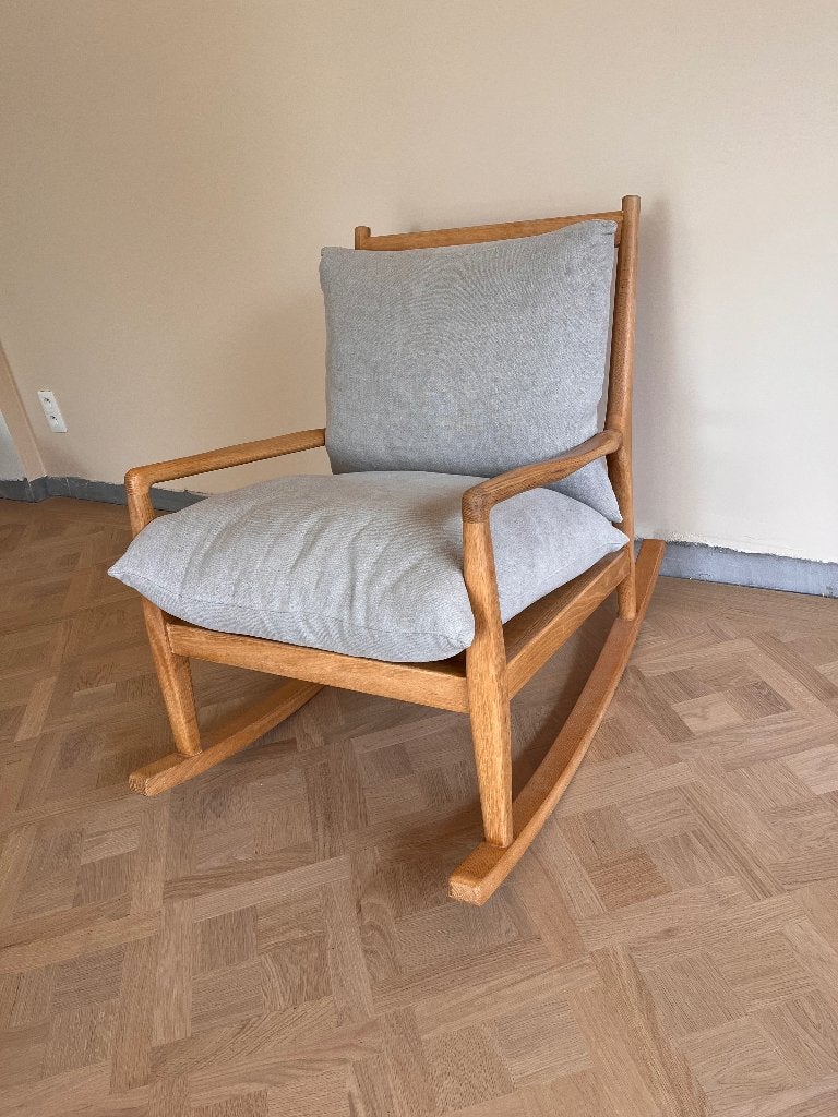 Schommelstoel, Ophalen, Zo goed als nieuw, Overige kleuren, Hout