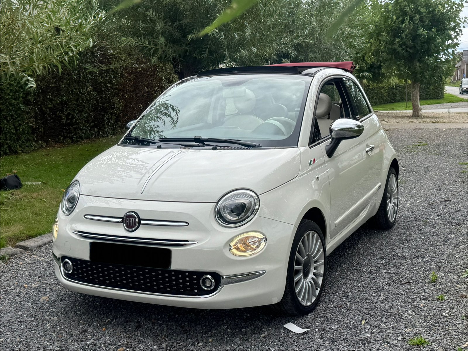 Fiat 500c 1.2i Cabrio / 1ste eigenaar, Auto's, Fiat, Euro 6, Cabriolet, Bedrijf, Handgeschakeld