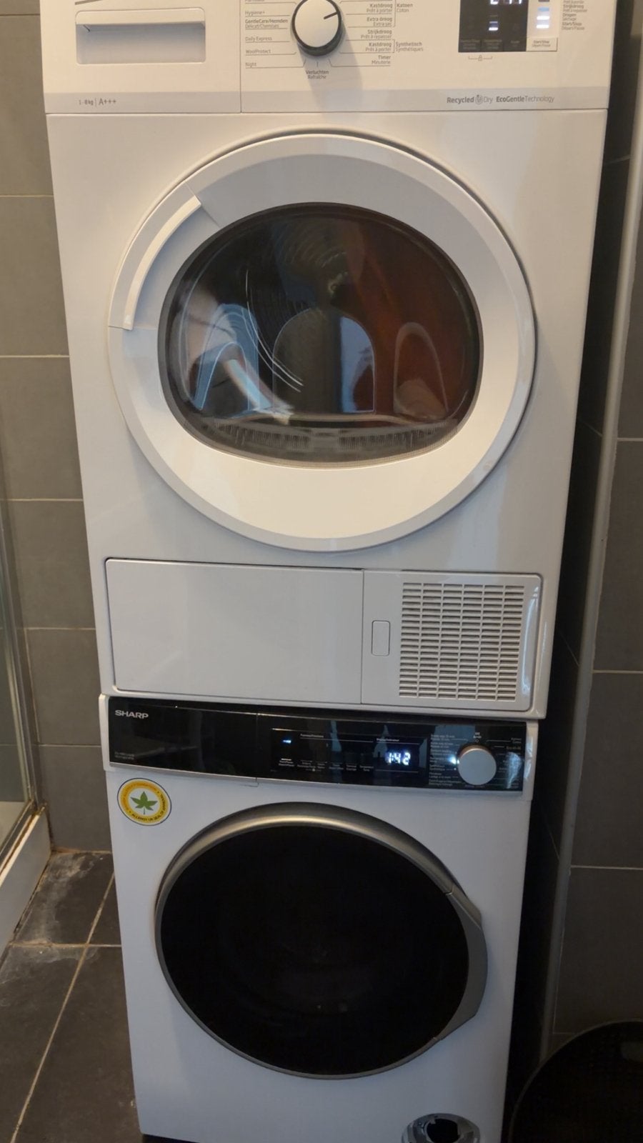 Machine a laver + seches linge en bon etat, Electroménager, Enlèvement, Comme neuf