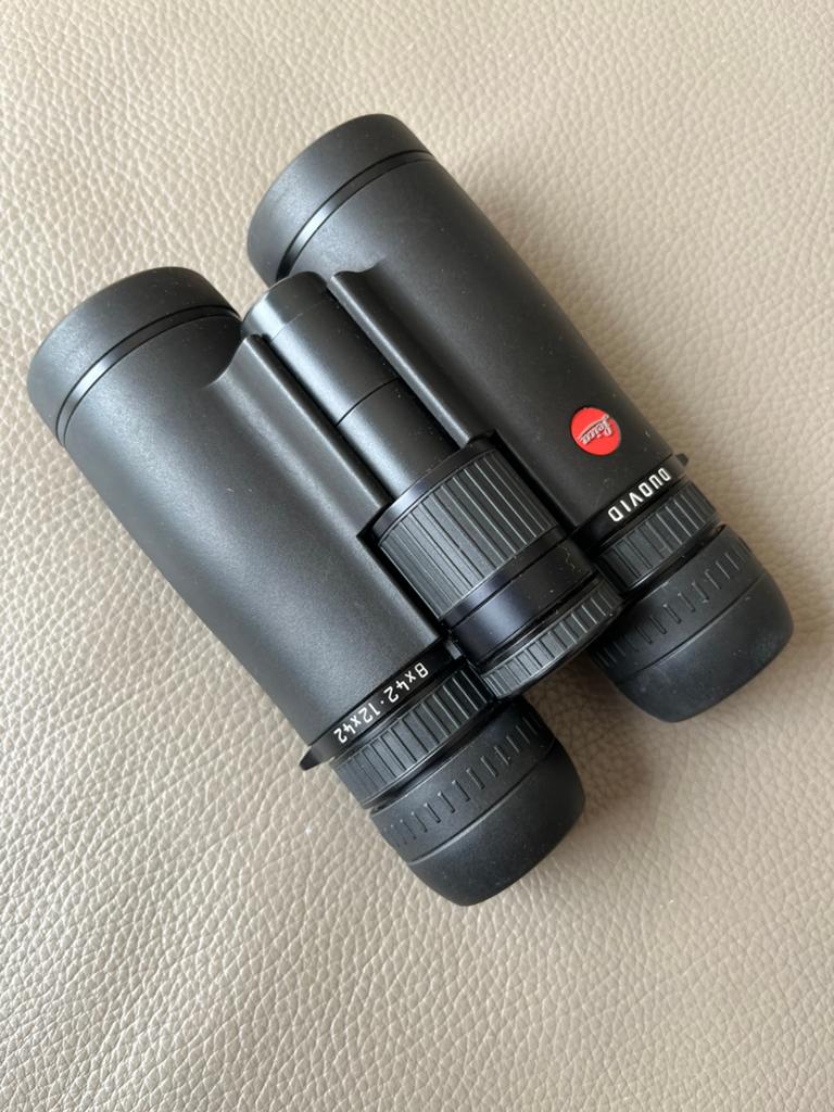 LEICA DUOVID 8+12x42 verrekijker (40400) - zwart, Ophalen, Zo goed als nieuw, Met hoes of tas