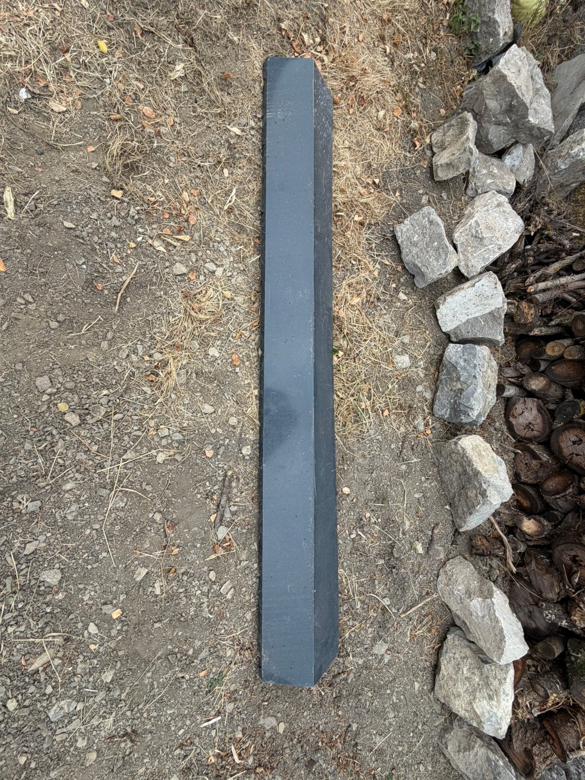 Finition tôle de bardage gris anthracite, Enlèvement, Comme neuf