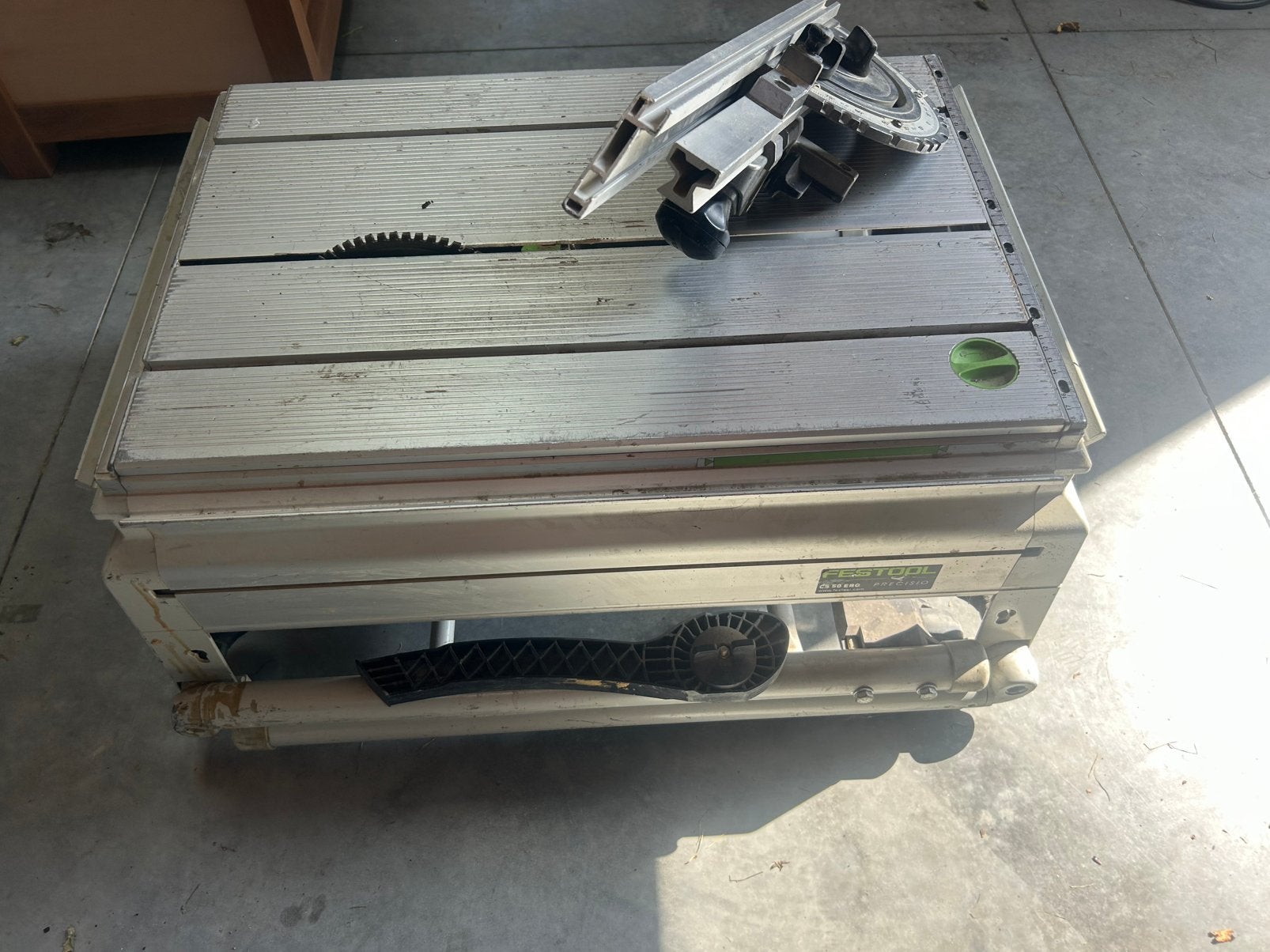 Festool zaag, Doe-het-zelf en Bouw, Gereedschap | Zaagmachines, Ophalen, Gebruikt, Afkortzaag, 30 tot 70 mm