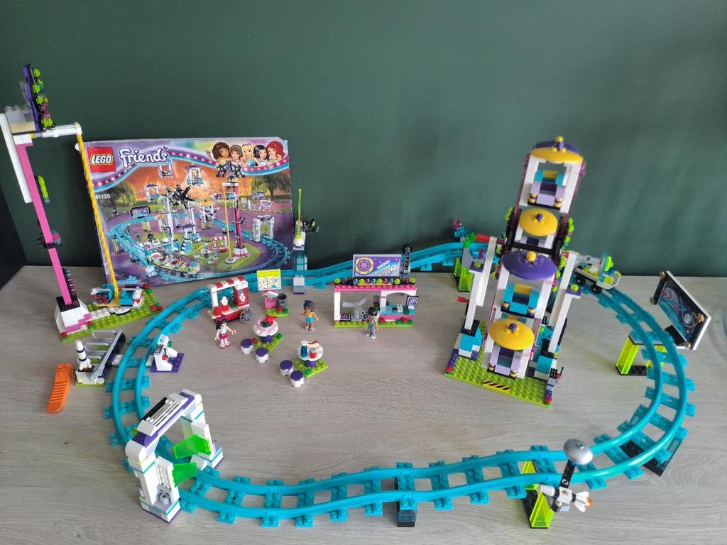 Lego Friends 41130 Pretpark Achtbaan, Kinderen en Baby's, Ophalen, Compleet, Lego, Friends