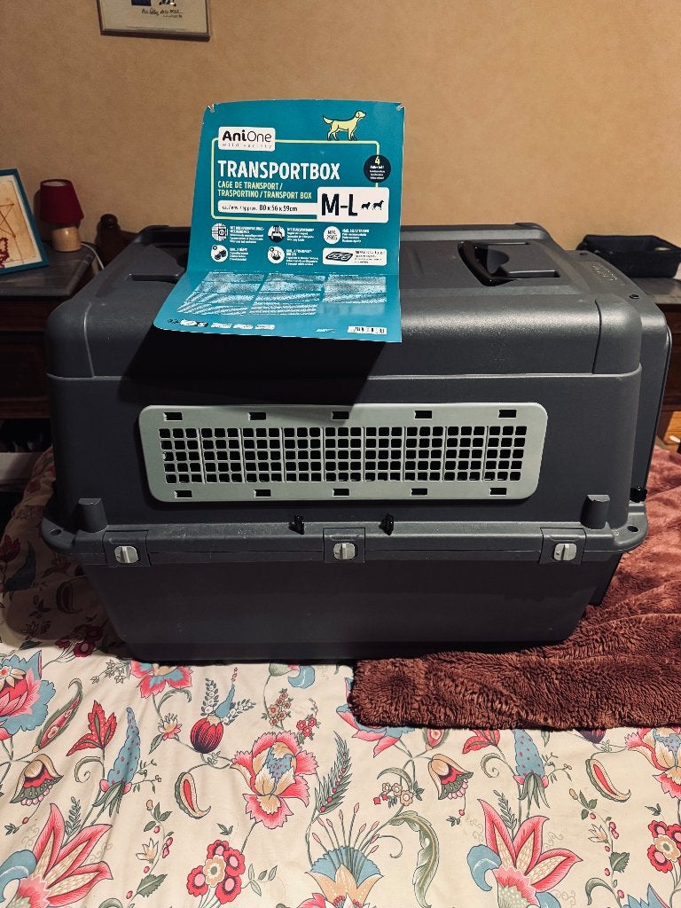 Cage de transport pour chien, Enlèvement, Comme neuf