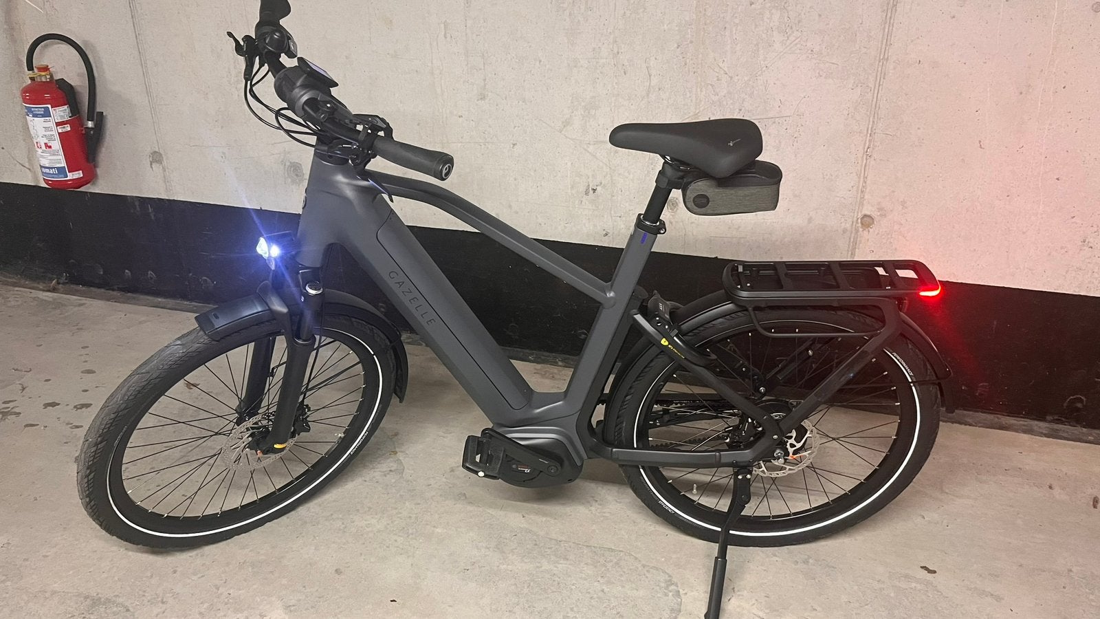 Gazelle Eclipse C380 HMB, Ophalen, Gebruikt, 50 km per accu of meer, 55 tot 59 cm
