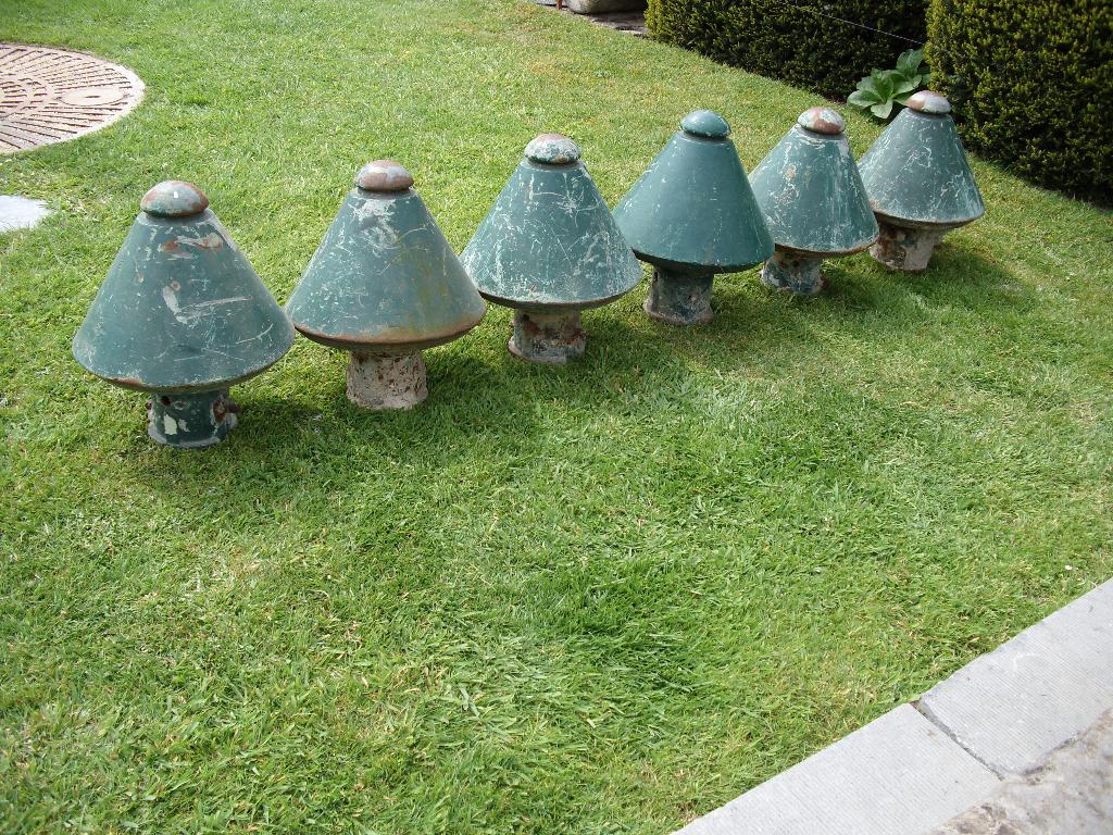 poteaux de jardin en fonte fonte, Enlèvement, Utilisé, Fonte, Autres types