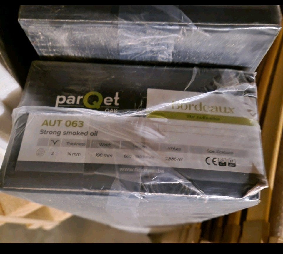 15m carrés de parquet en chêne contrecollé, Bricolage & Construction, Enlèvement, Neuf, Chêne, Planche