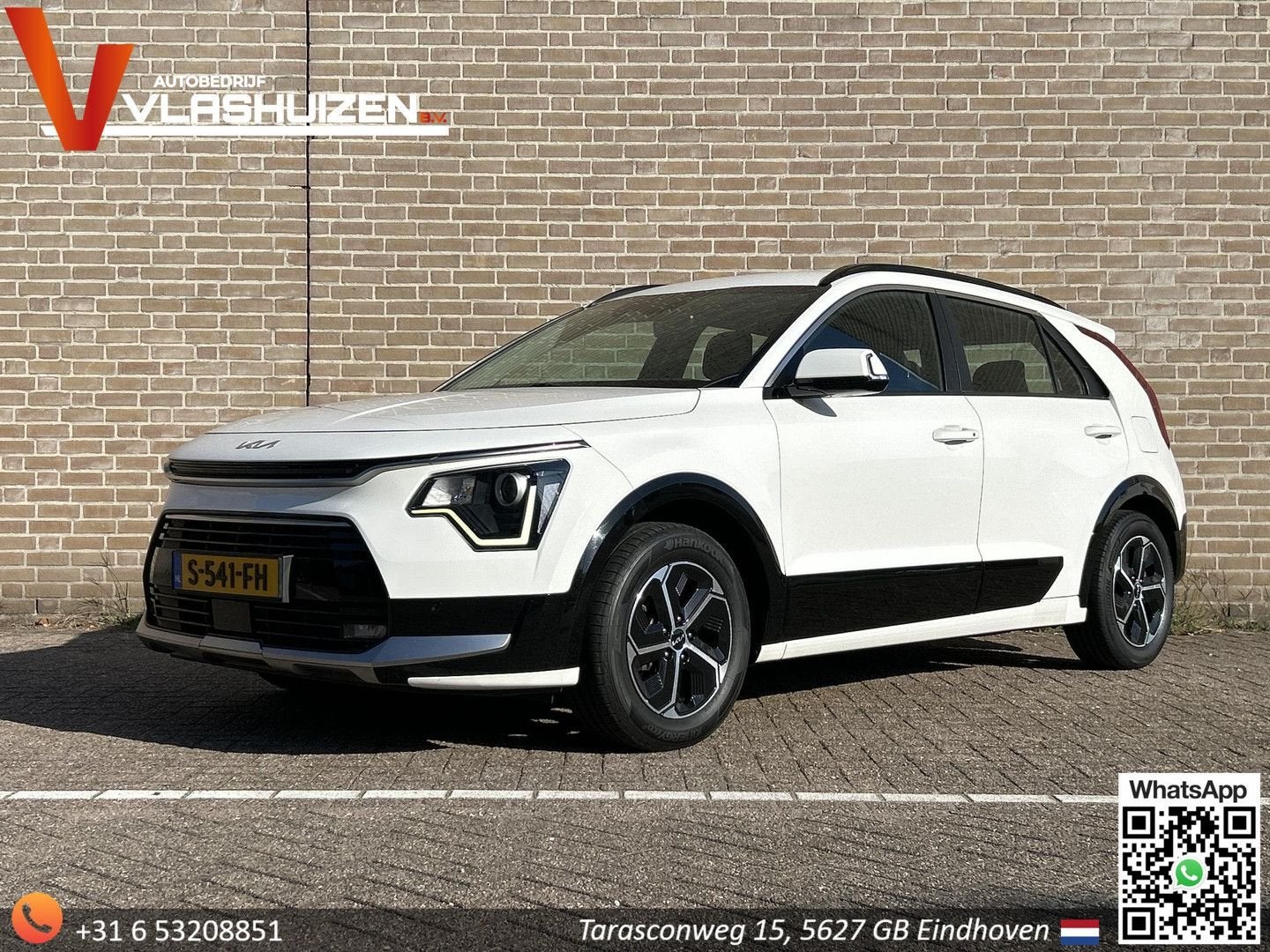 Kia Niro 1.6 GDi Hybrid ExecutiveLine | € 12.750,- NETTO! |, Auto's, Automaat, Wit, Hybride Elektrisch/Benzine, Adaptive Cruise Control