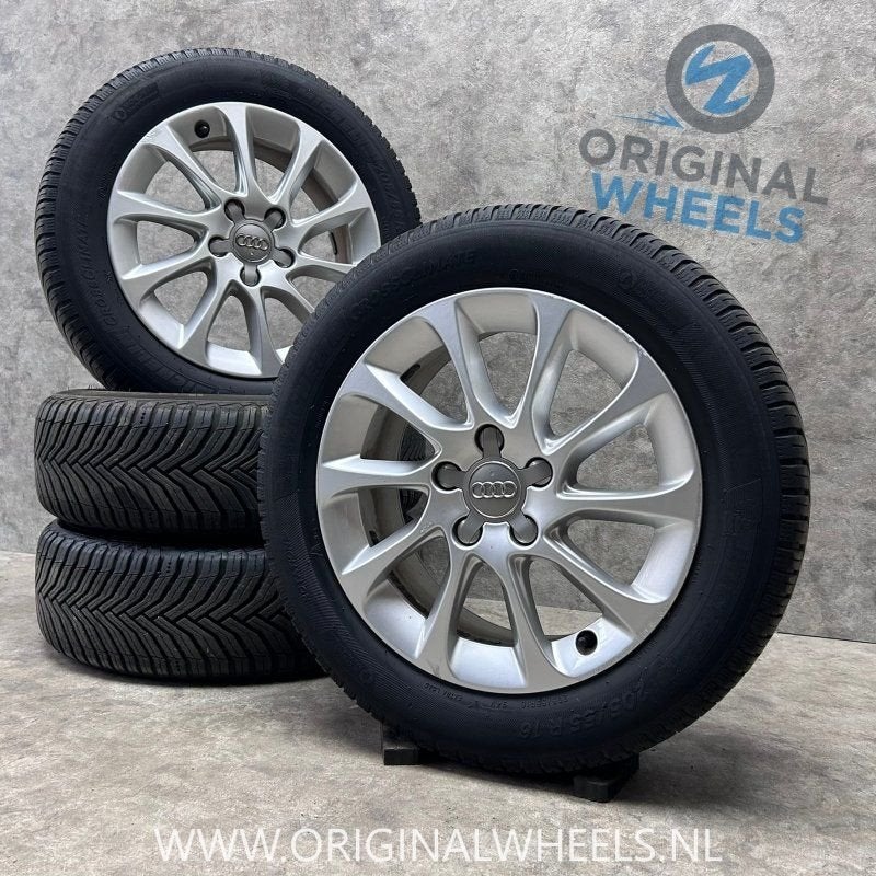 16 inch originele velgen + all season banden Audi A3 8V06010, Pneus et Jantes, 4 Saisons, 16 pouces, -