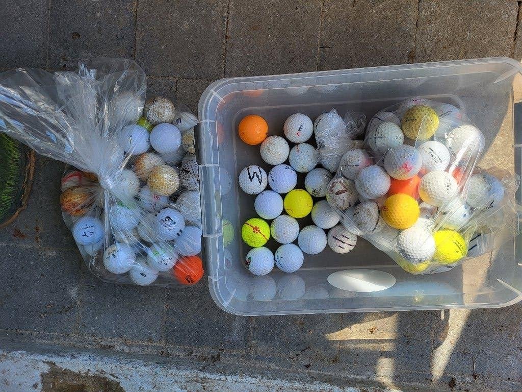 Lakeballs, enkel gespoeld, Sports & Fitness, Golf, Enlèvement, Utilisé, Balle(s), Autres marques