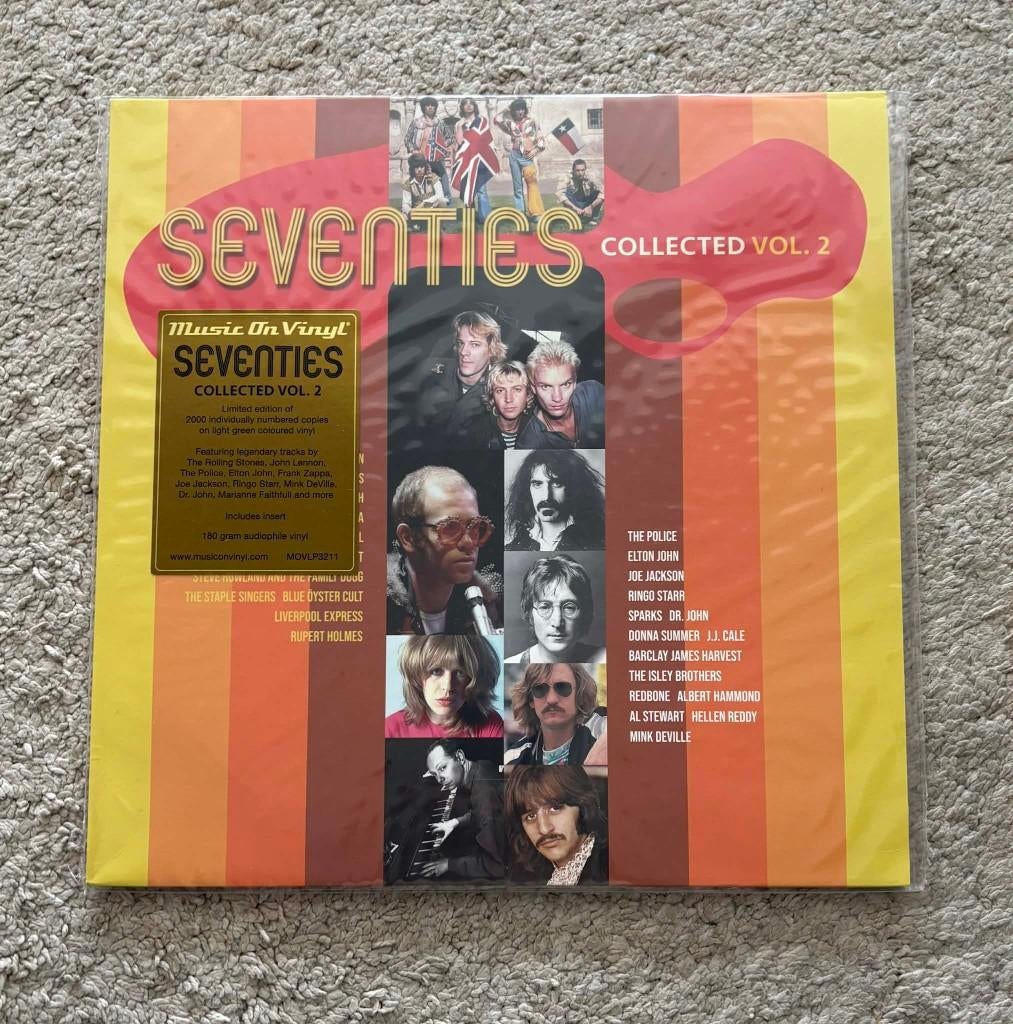 Various - Seventies Collected Vol. 2 (Green Vinyl)  (2LP), CD & DVD, Vinyles | Pop, Neuf, dans son emballage, Autres formats, Enlèvement ou Envoi