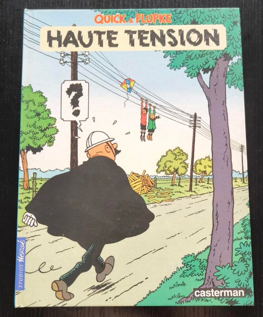 BD QUICK ET FLUPKE HAUTE TENSION