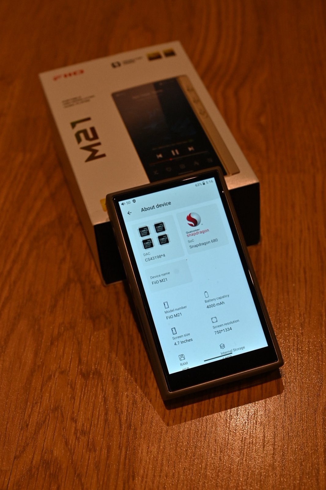 DAP Fiio M21, TV, Hi-fi & Vidéo, Lecteurs Mp3 | Marques Autre, Comme neuf, Enlèvement ou Envoi