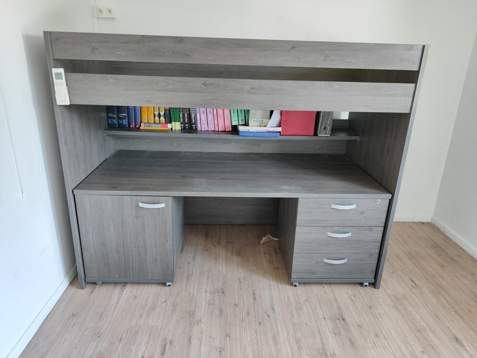 Lit mezzanine avec bureau, Enlèvement, Comme neuf, Lit mezzanine