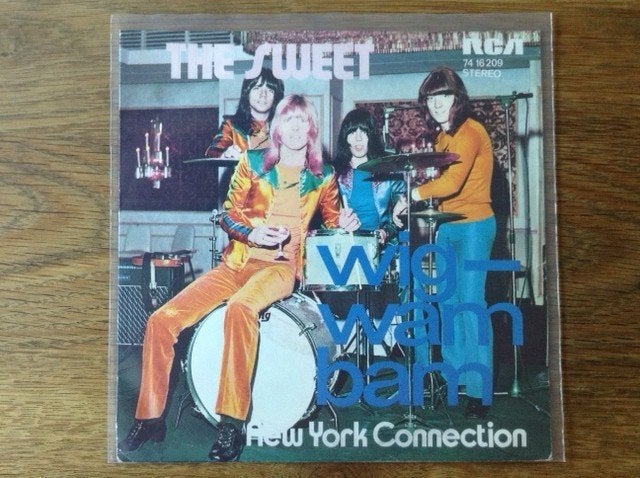 single the sweet, CD & DVD, Vinyles Singles, Enlèvement ou Envoi, 7 inch, Housse de protection extérieure, Rock et Metal