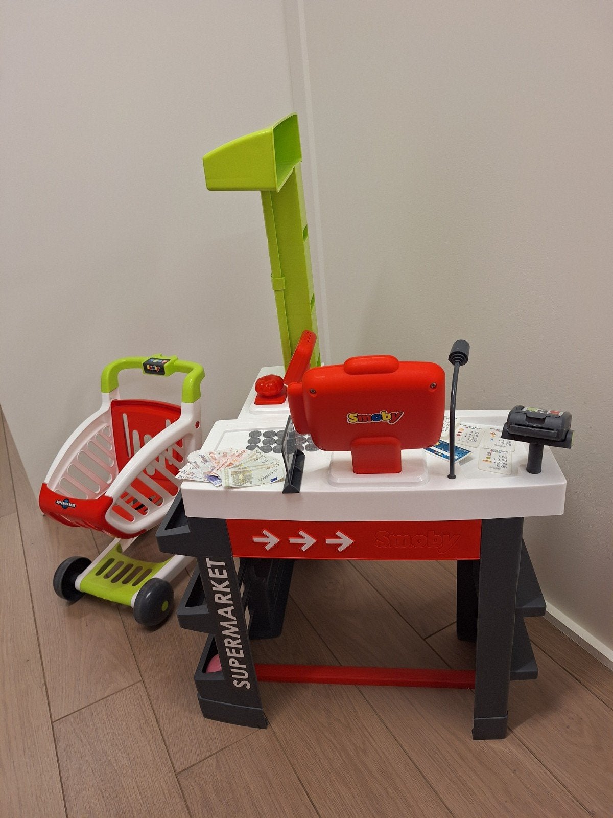 Smoby Supermarkt met winkelwagen, Kinderen en Baby's, Ophalen