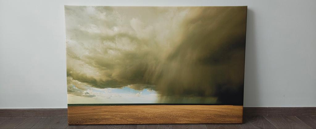 Photo sur toile "Oostende" réalisée par moi-même, Neuf, Enlèvement ou Envoi, Bois, 100 à 125 cm