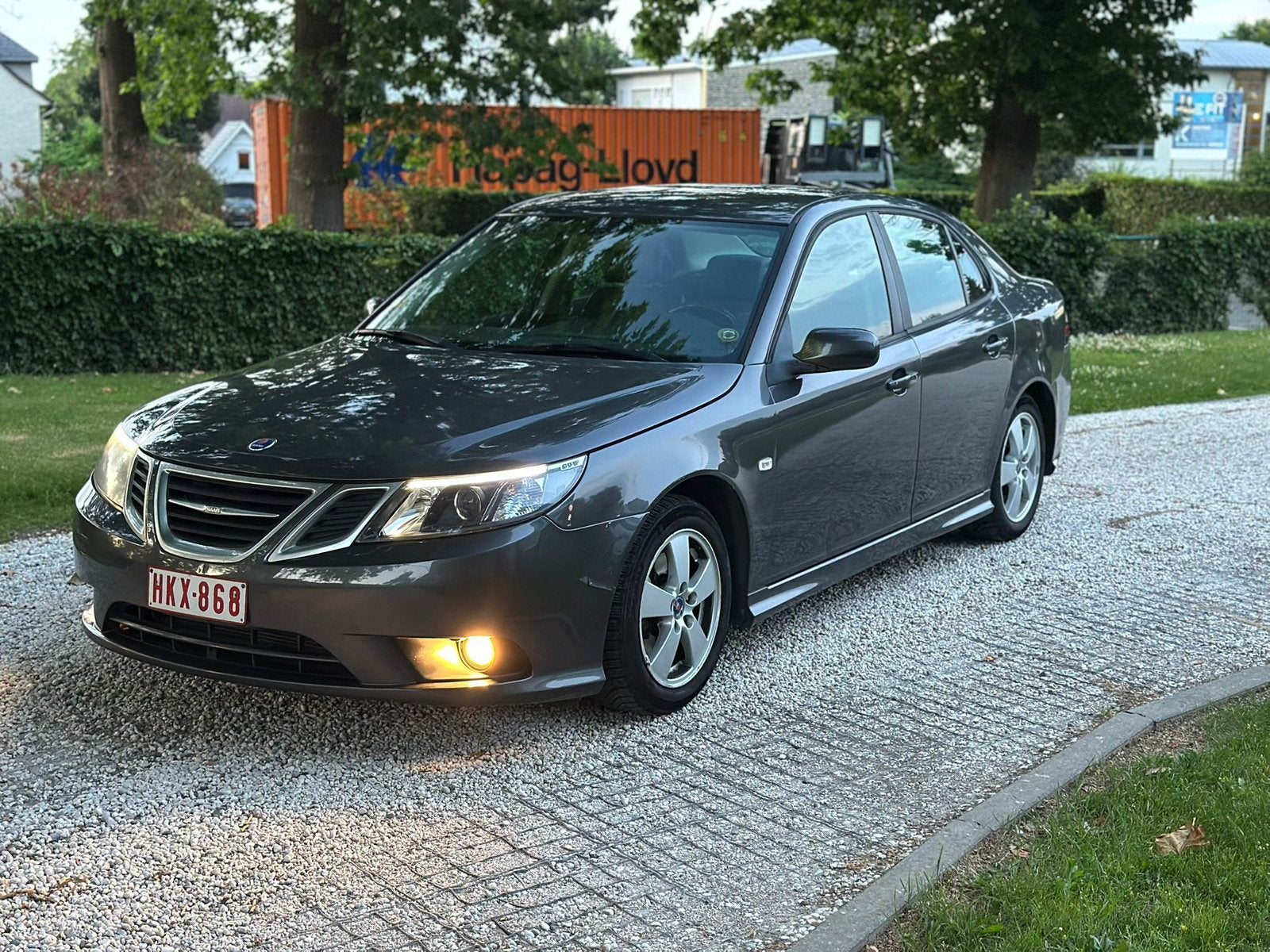 Saab 9.3 Diesel 2010 Tres propre, Auto's, Saab, Voorwielaandrijving, 4 deurs, Zwart, Bruin