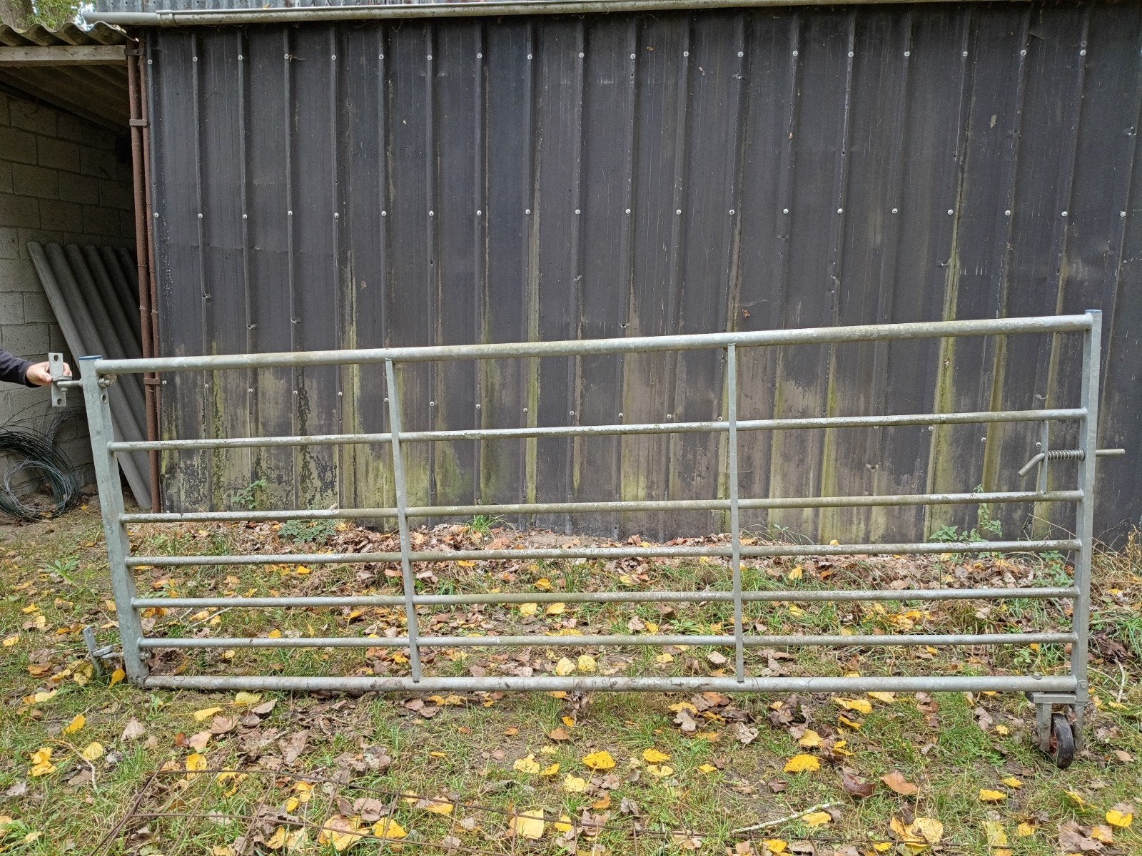 poort, Tuin en Terras, Ophalen, Zo goed als nieuw, Aluminium, Overige typen