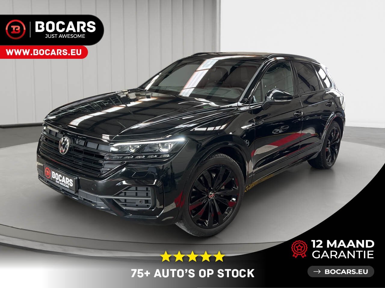 Volkswagen Touareg R-Line, Auto's, Volkswagen, Bedrijf, Touareg, 360° camera, 4x4, ABS, Adaptive Cruise Control, Airbags, Airconditioning