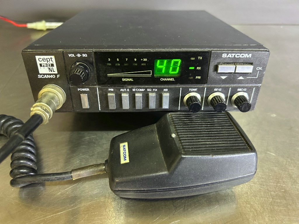 Cibie Satcom F40 27 cm, Enlèvement ou Envoi, Utilisé, Émetteur et Récepteur